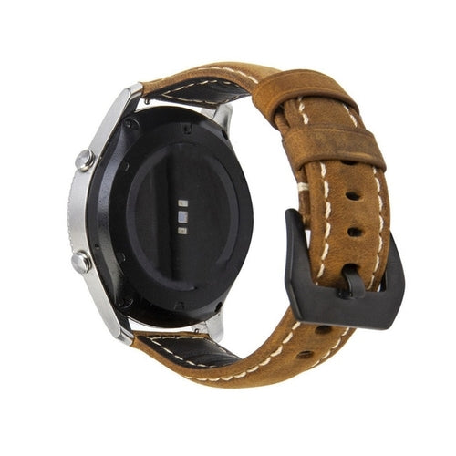 Fashion Leather Wrist Band Strap For Garmin