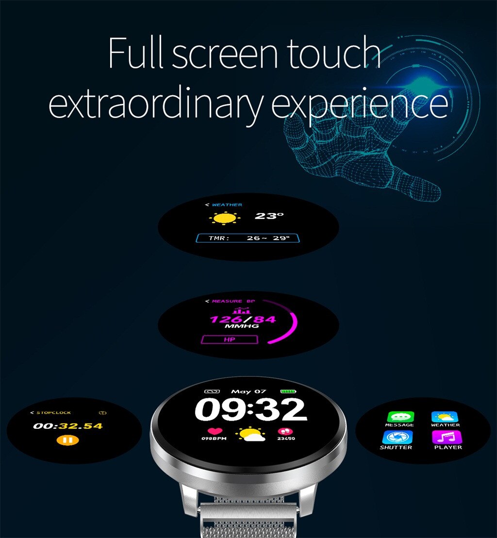 High quality 1.22 INCH Full screenTouch Smart