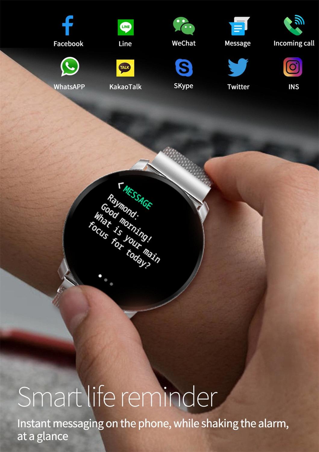 High quality 1.22 INCH Full screenTouch Smart