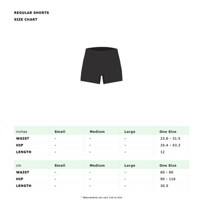 Women Running Shorts - Marble Shorts