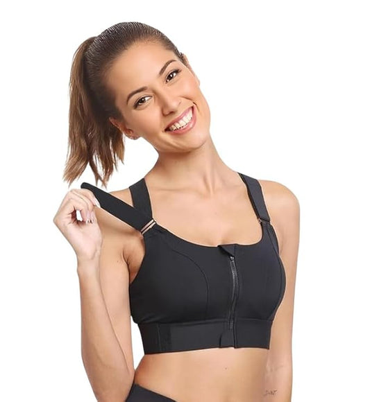 Women 100% Pure Cotton Sports Bra