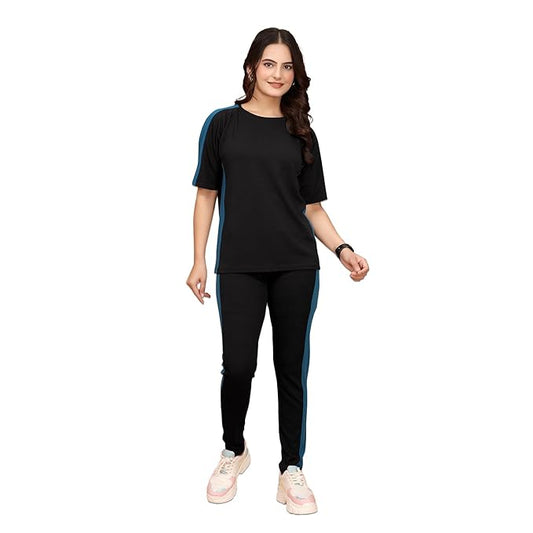High Waist Stretchable Gym Tights and Stylish Bra Gym wear/Active Wear Yoga Flair Pants Dance Womens Workout Tights and Top Stretchable Sportswear
