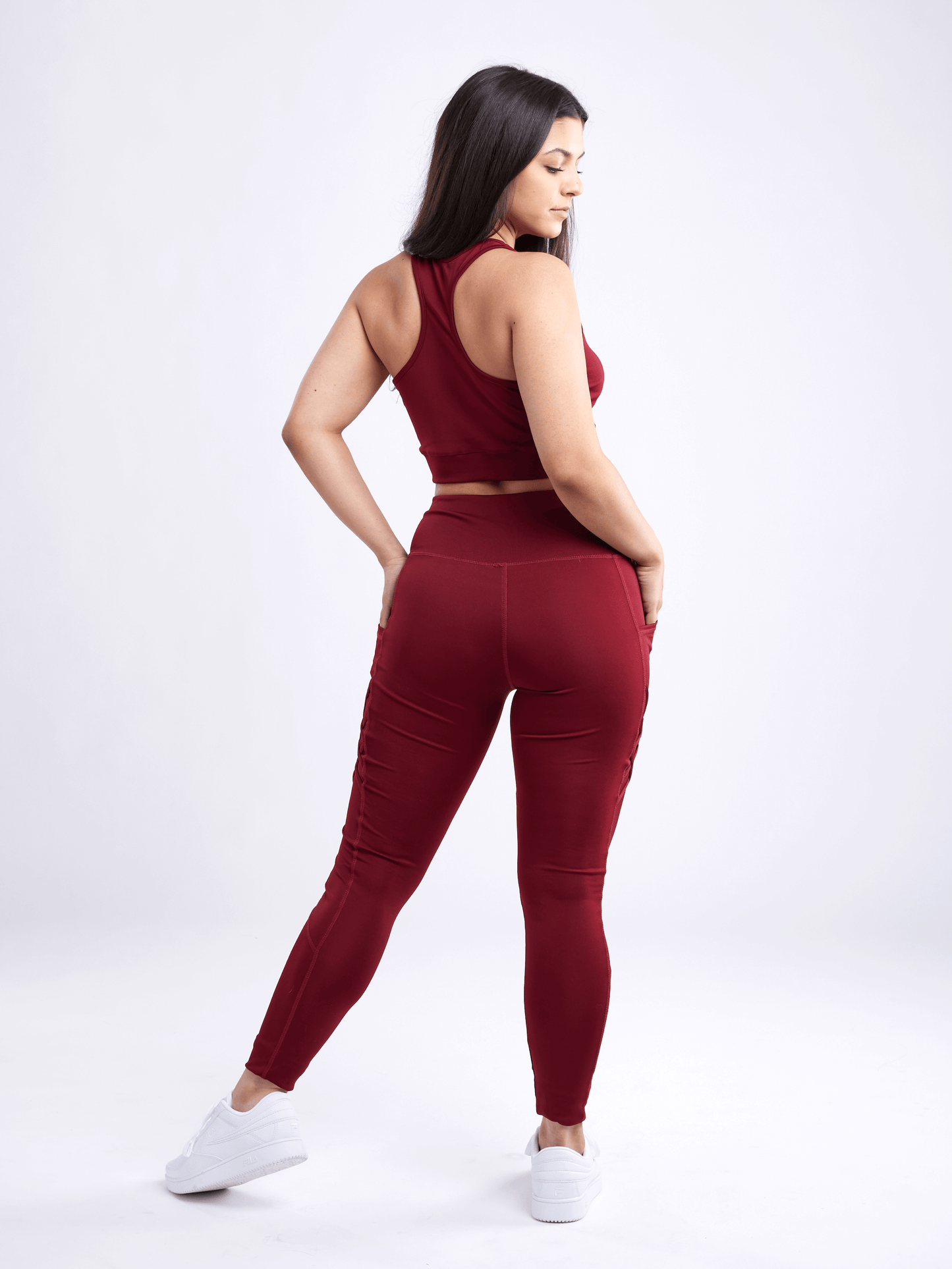 Racerback Lightweight Training Crop Tank Top