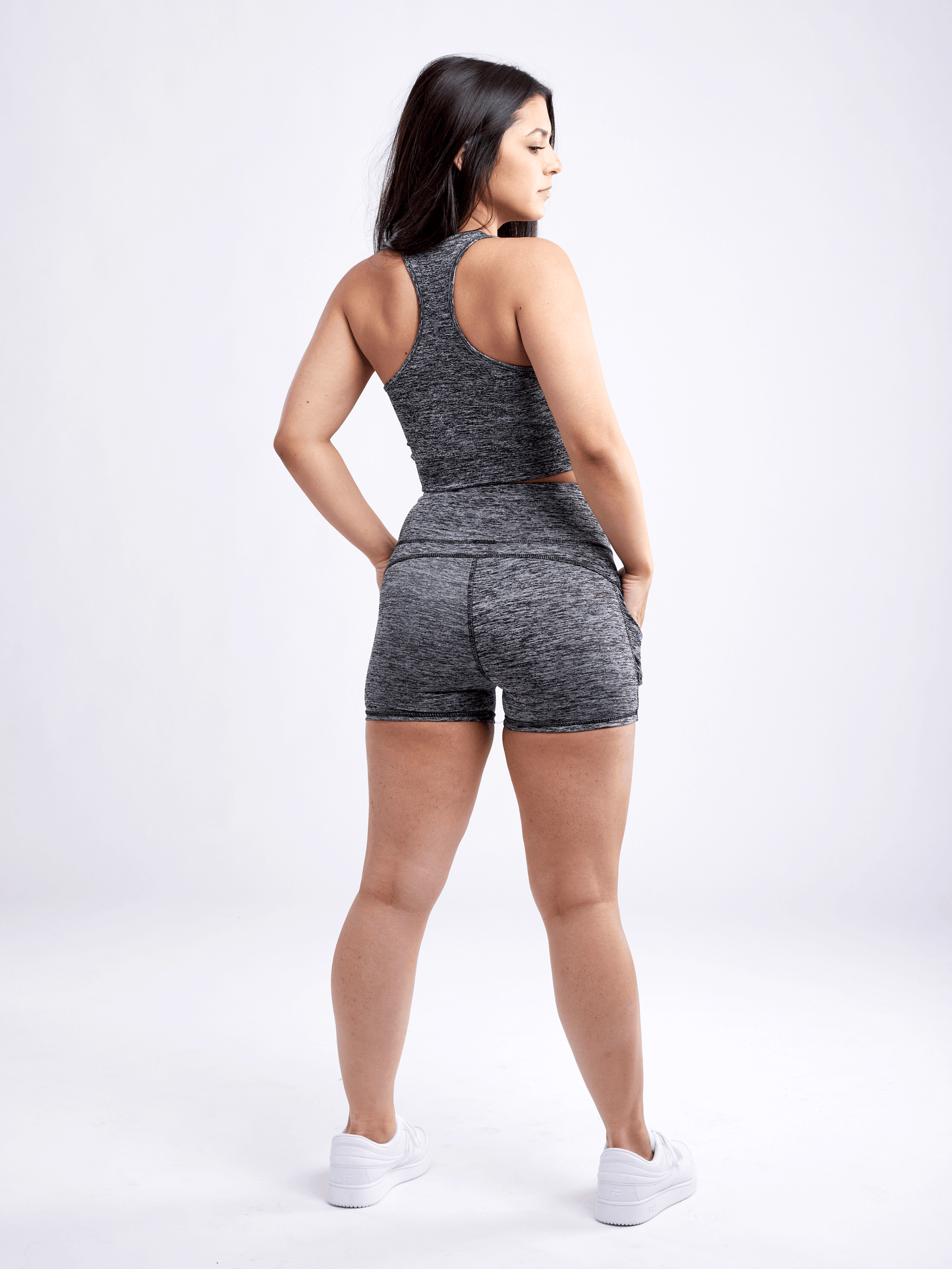 Racerback Lightweight Training Crop Tank Top