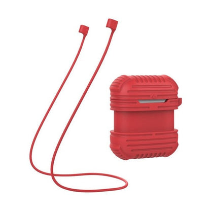 Earphone Silicone Case Cover Pouch For + Strap