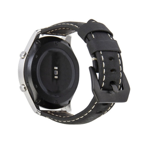 Fashion Leather Wrist Band Strap For Garmin