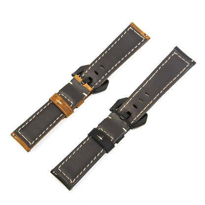 Fashion Leather Wrist Band Strap For Garmin