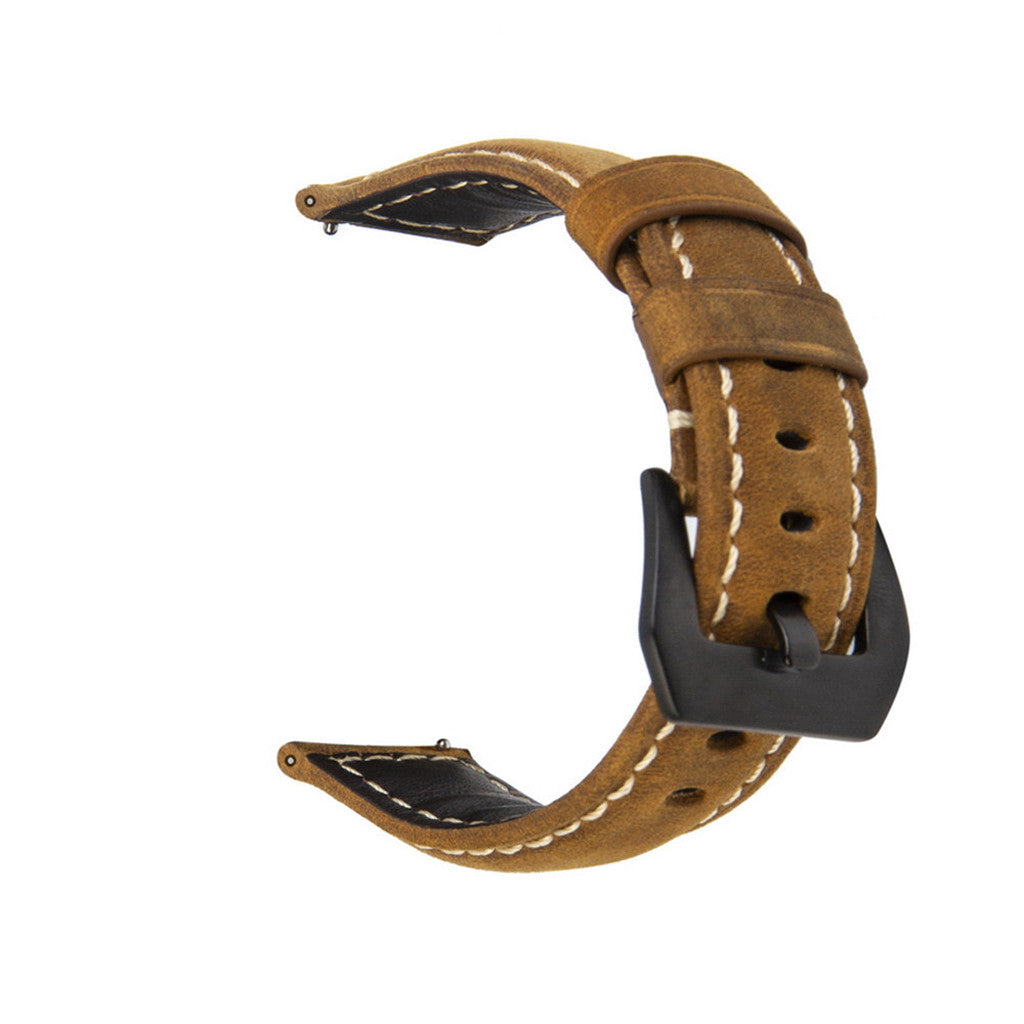 Fashion Leather Wrist Band Strap For Garmin
