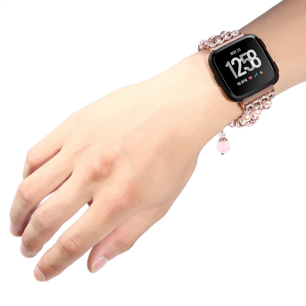 Fashion Sports Beaded Bracelet Strap Band For