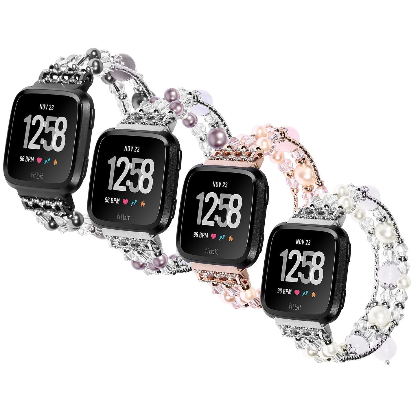 Fashion Sports Beaded Bracelet Strap Band For
