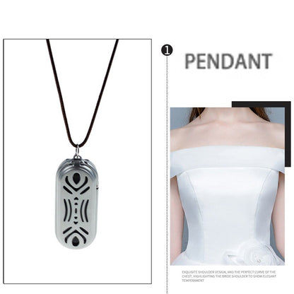 Necklace Stainless Steel Pendant Sleep Fitness