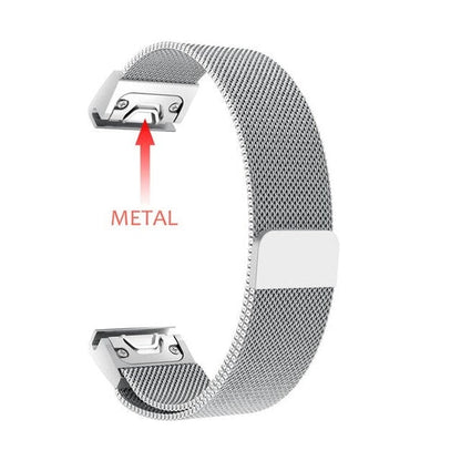 Milanese Magnetic Loop Stainless Steel Band