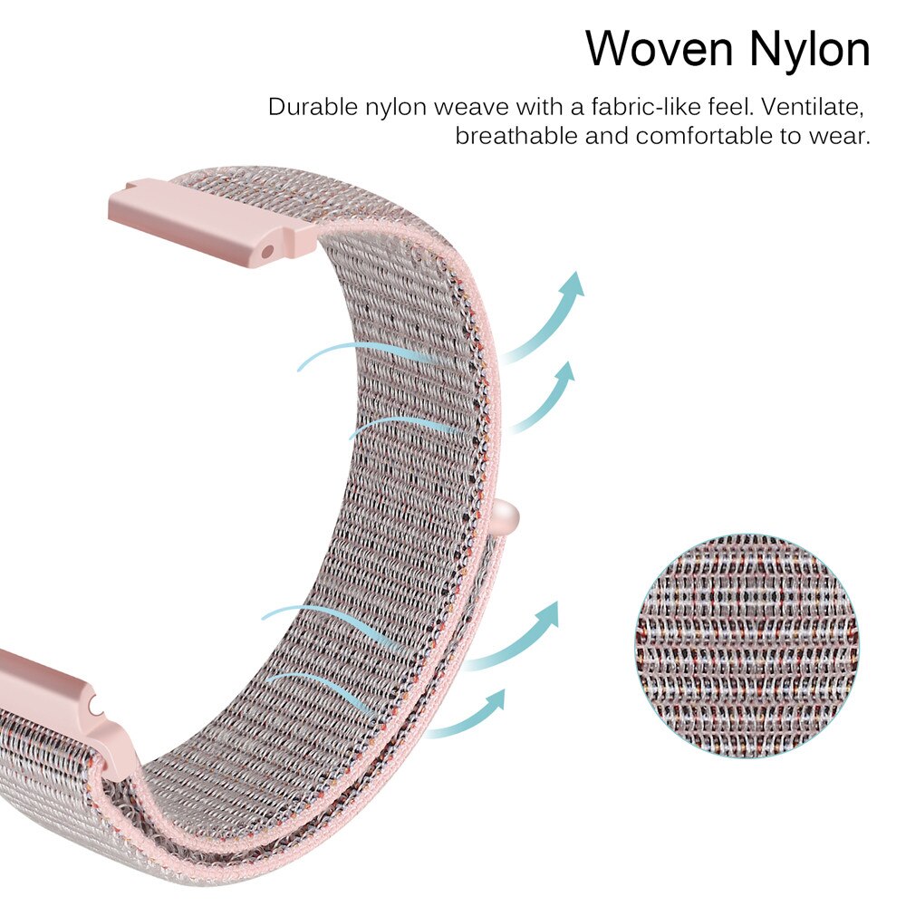 Replacement Woven Nylon Loop Bracelet Sport Watch