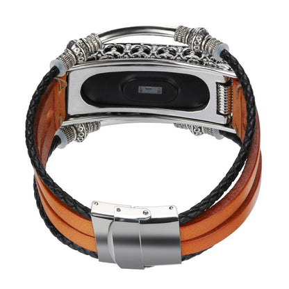 fitness bracelet Replacement Leather Wristband