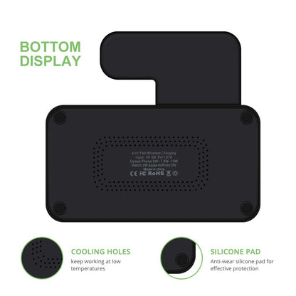for wearable devices 10W 4 in 1 Fast Charging