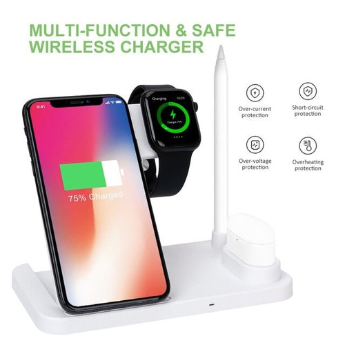 for wearable devices 10W 4 in 1 Fast Charging